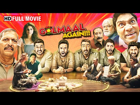 Golmaal Again 😂 Horror Comedy Full Movie | Ajay Devgn | Arshad Warsi | Johnny Lever | 4K