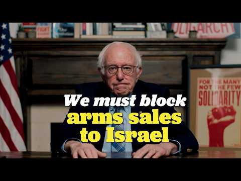 We must block arms sales to Israel