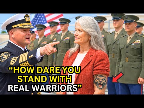 She Came to Watch Her Grandson Graduate — Until USMC Commander Saw Her Tattoo and Froze