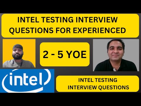 Intel Interview Questions | Testing Interview | RD Automation Learning
