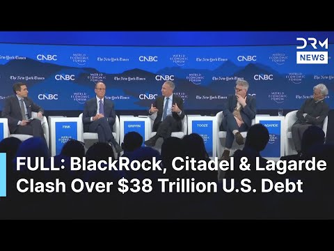 FULL DISCUSSION: BlackRock, Citadel & Lagarde Clash Over $38 Trillion U.S. Debt, AI & Market | AQ1B