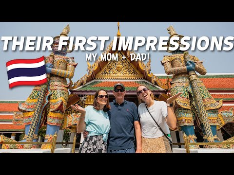 American Parents Visit Thailand for the FIRST TIME