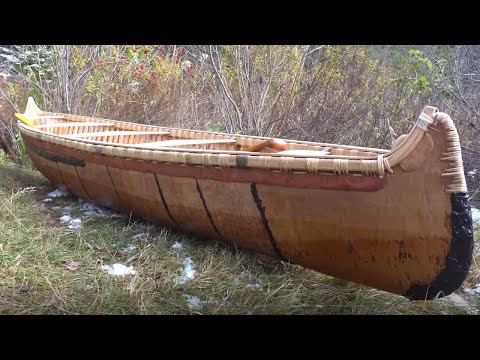906 Outdoors - Building a Birch Bark Canoe Part 1