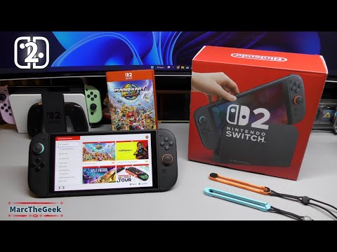Nintendo Switch 2 Unboxing, Initial Setup & First Impressions!