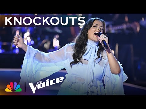 Kirbi's Powerful Cover of "Hard Fought Hallelujah" Gives Goosebumps | The Voice Knockouts | NBC