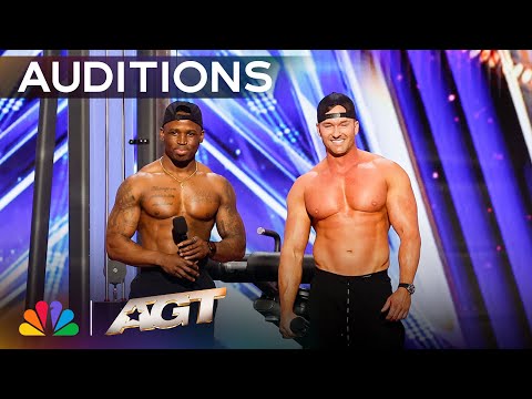 Darien Johnson & Scott Mathison Take Their Workouts To The Next Level! | AGT 2025