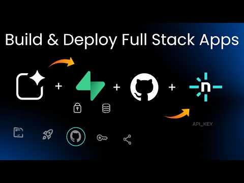 Build & Deploy Full Stack App for FREE | Google AI Studio + Supabase (Auth & DB) + GitHub + Netlify