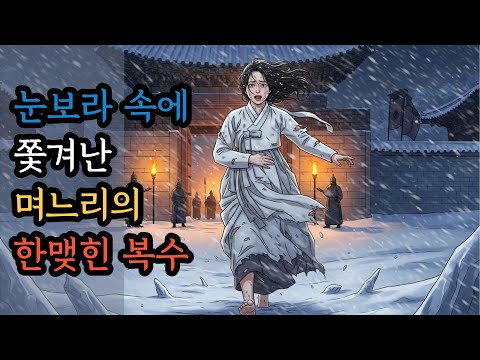 눈보라 속에 쫓겨난 며느리의 한맺힌 복수 #옛날이야기 #전래동화  #시니어채널