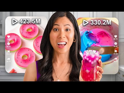 I Tested the MOST VIEWED TikTok SNACK Recipes! 🍩