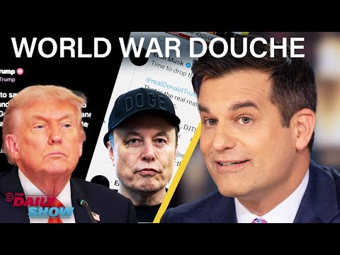 Trump and Musk Feud Goes Nuclear, Threats Fly, Kanye Calls For Ceasefire | The Daily Show