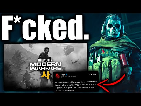GOD AWFUL News for Modern Warfare 4...