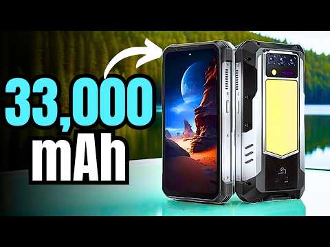 Oukitel WP100 Titan: 33,000mAh Monster with a Built-in Projector!