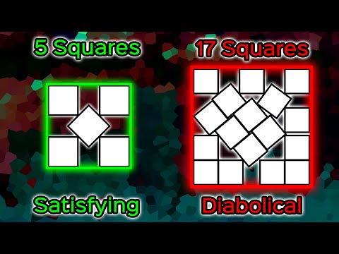 Packing Squares Inside The Smallest Square Possible