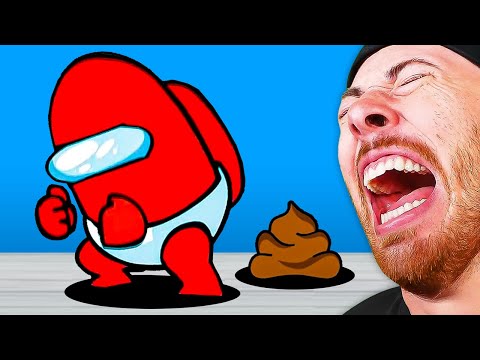 FUNNY ANIMATIONS That will Make you LAUGH (Among Us)