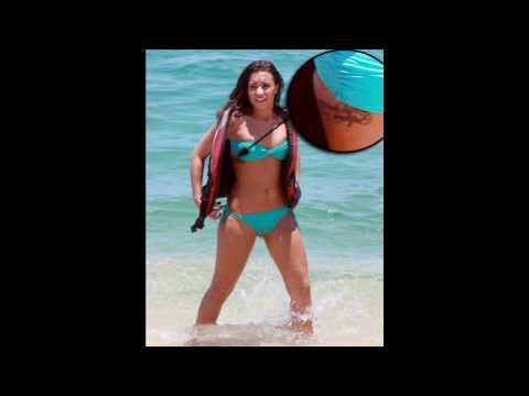 DID DEMI LOVATO GET A TATTOO ??