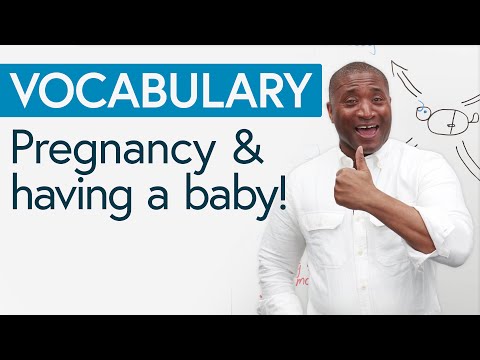 Learn English Vocabulary: Pregnancy & having a baby