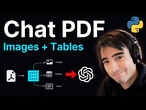 Multimodal RAG: Chat with PDFs (Images & Tables) [2025]