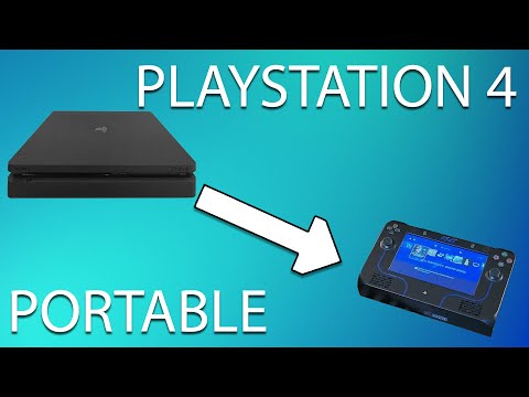 Man built a Playstation 4 Portable | Retro Gaming | DIY Project by @Restore Technique