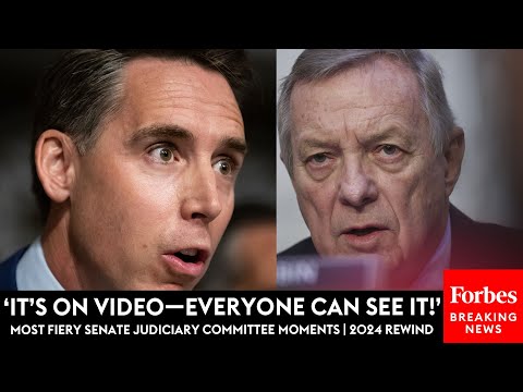 SUPERCUT: Republican & Democratic Heavyweights Clash In The Senate Judiciary Committee | 2024 Rewind