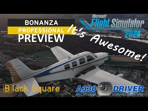 Black Square BONANZA PROFESSIONAL PREVIEW | Study Level Single Engine Piston | Real Airline Pilot