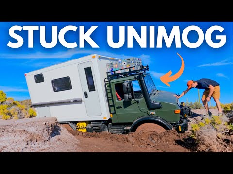 We Got a Unimog Stuck in the Remote Mexican Desert