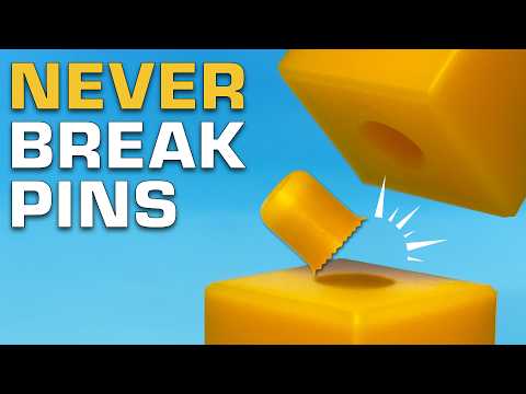 Design Unbreakable Pins with Perfect Tolerances