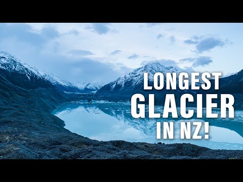 Solo Hiking the Tasman Glacier Walks (The Longest Glacier in NZ!) at Aoraki Mount Cook National Park