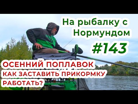 ОСЕНЬ и ПОПЛАВОК - как заставить ПРИКОРМКУ РАБОТАТЬ? / На рыбалку с Нормундом #143