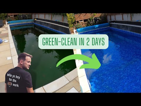 VERY GREEN TO CLEAN!