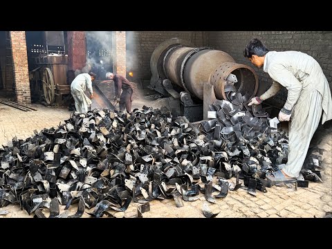 Amazing process of Making Rotavator Blade | Factory Mass production