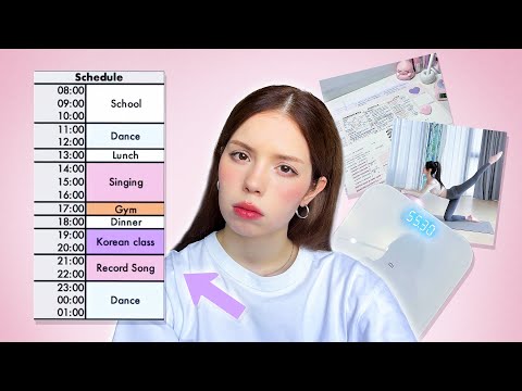 Living the life of a K-pop trainee 😥