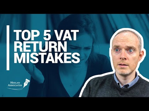 TOP 5 VAT MISTAKES (UK)