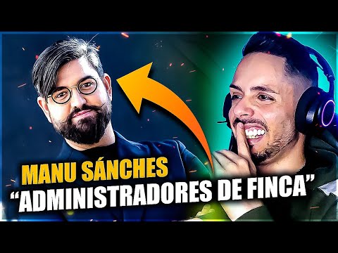 Un chico cubano reacciona a Manu Sánches - "ADMINISTRADORES DE FINCAS" | Risas Garantizadas