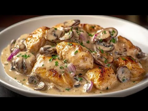 خوشمزه ترین مرغ درسس جادویی!یک وعده عالی.این دستور پخت را مادرم بمن اموخت.