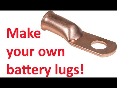Make your own 12v Battery Lugs on the cheap!