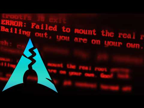 MOM MY ARCH LINUX BROKE AGAIN