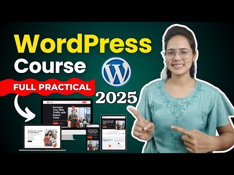 WordPress Tutorial for Beginners ~ 2025 || How to Make Website on WordPress Step-by-Step (No Coding)