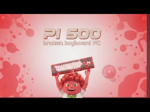 R.I.P.i - Raspberry Pi 500 ￼Broken Keyboard Limbo