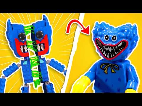 I recreated POPPY PLAYTIME monsters in LEGO...