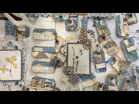 Using up a roll of thrifted tickets. 