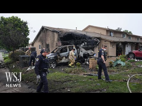 Several Dead After Passenger Plane Crashes in San Diego Neighborhood | WSJ News