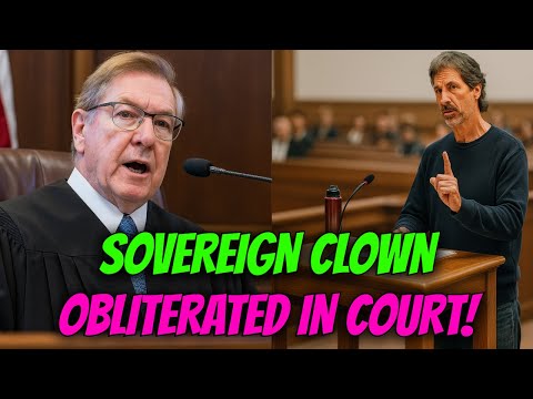 Judge Shuts Down Delusional Sovereign Citizen — A Truly Iconic Courtroom Beatdown