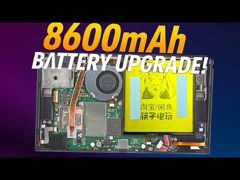 Switch OLED 8600mAh Battery Upgrade