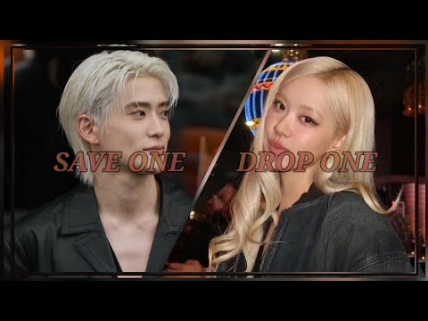 K-POP SAVE ONE DROP ONE | Male vs Female Edition