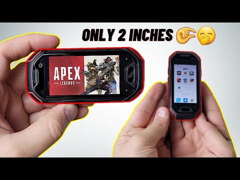 the worlds smallest durable smartphone - (Unihertz Atom)