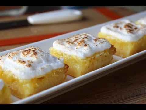 Lemon Bars - Easy Lemon Meringue Bars Recipe