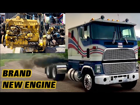 My Ford Cabover is Running Again! Full Engine Swap