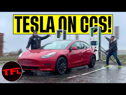 Yes, Way: I Charged My Tesla At the Local Electrify America CCS Charger And It DIDN'T Suck!