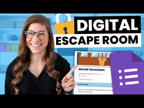 How to Create a Digital Escape Room Using Google Forms | Tutorial for Teachers