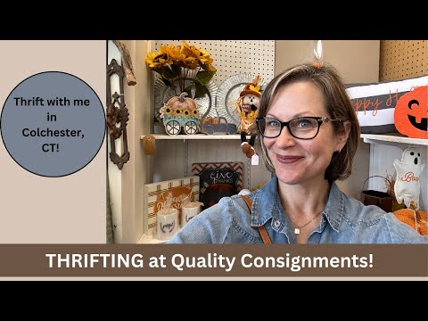 Thrifting at Quality Consignments in Colchester, CT!